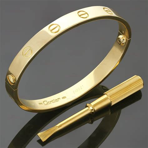 cartier on wrist|Cartier bracelet with screwdriver.